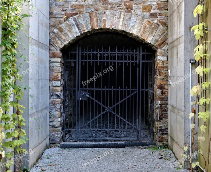 Iron Gate Input Metal Old Castle Dark