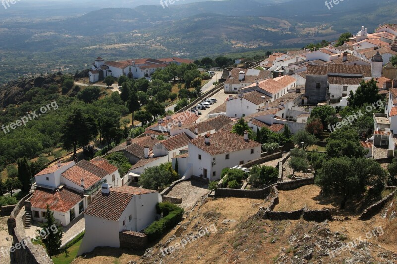 Marvão Portugal Medieval Village Fortifications Free Photos