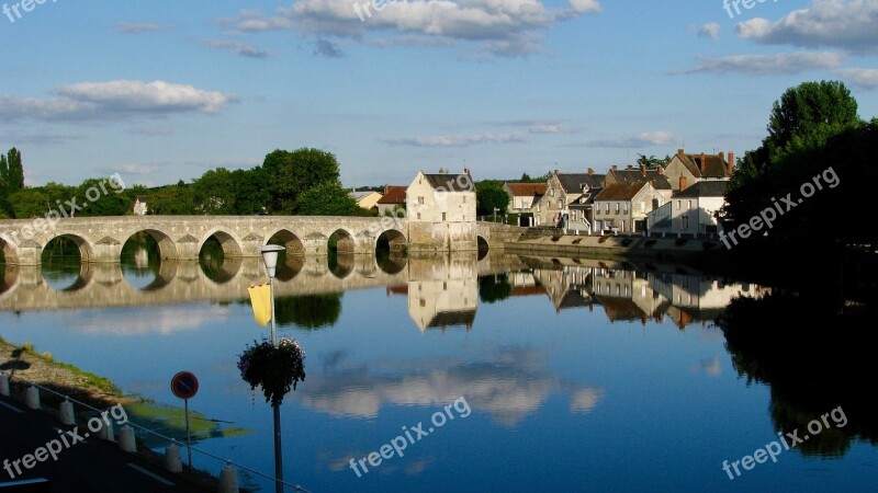 France Loire Castles River Cher