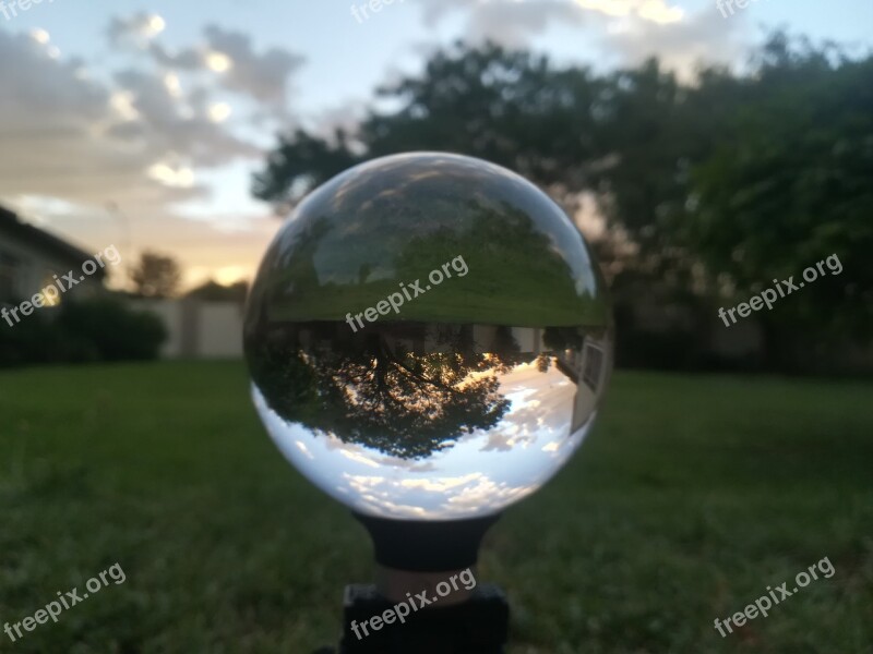 Lens Lens Ball Sunset Lens Balls Green