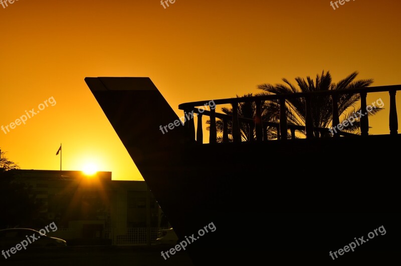 Golden Sunset Beautiful Sunset Landscape Sun Sky