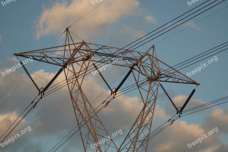 Lattice Pylon Palo Energy Plant