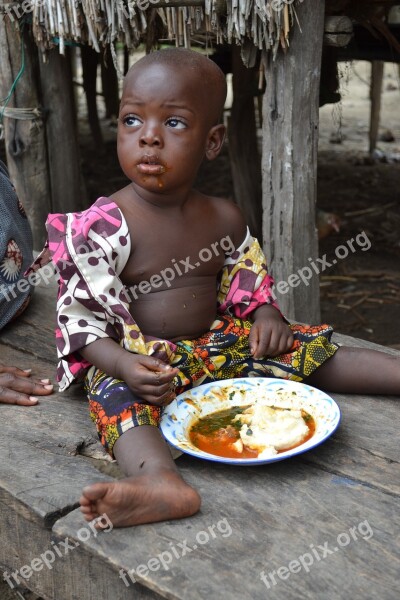 Child African Portrait Face Baby