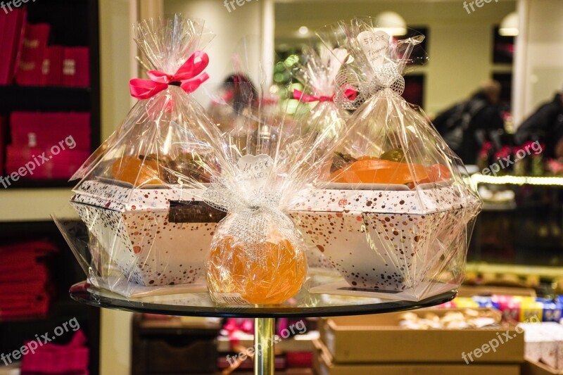 Gourmet Shop Boutique Bakery Gift Wrapped