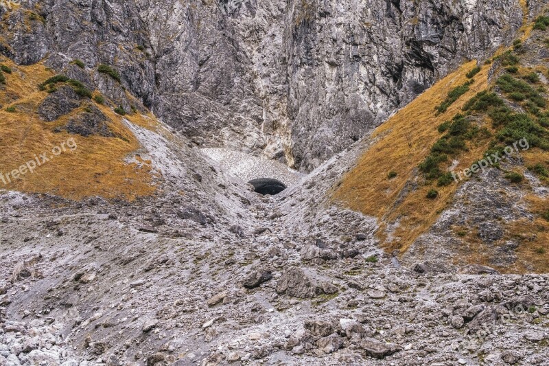 Ice Chapel Watzmann Alpine Berchtesgaden Alps Mountains