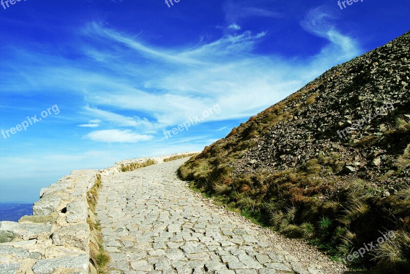 White Mountains Mountain Trekking View Mountain Hiking