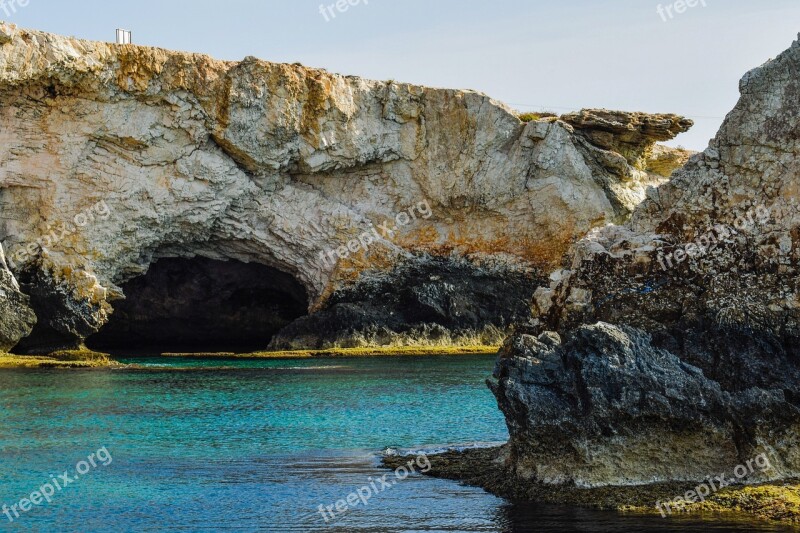 Sea Caves Rock Erosion Geology Formation