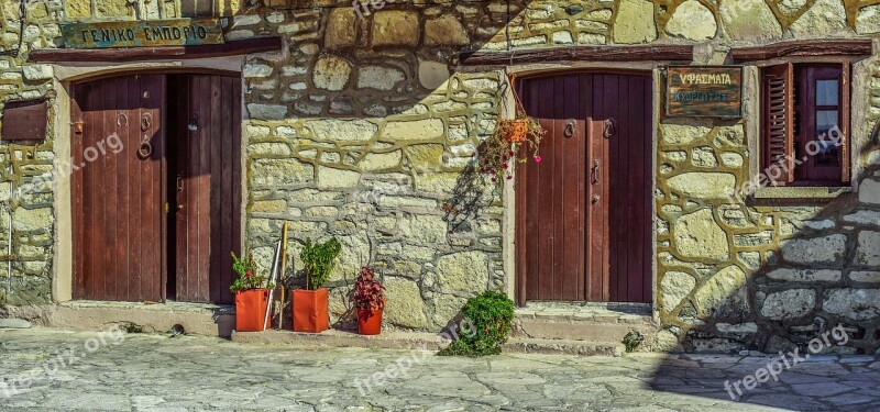 Old Shops Street Architecture Traditional Exterior