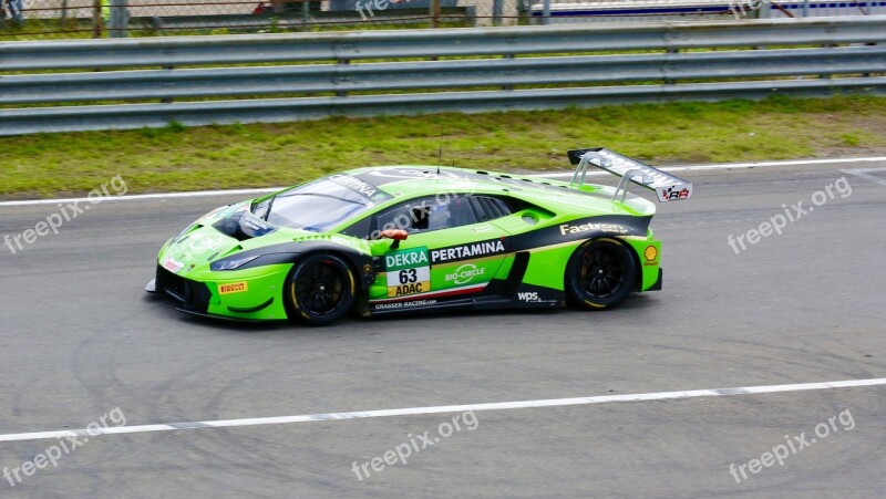 Lamborghinigt3 Gt3 Race Free Photos