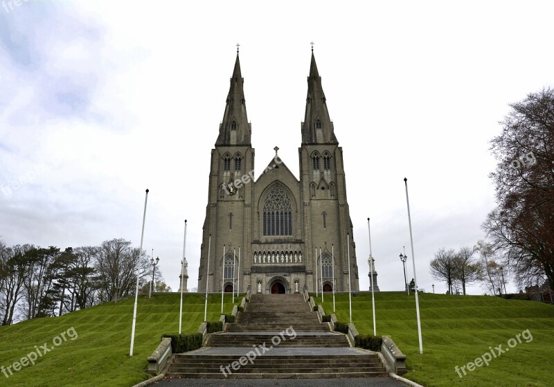 Ireland Armagh Building Religious Historic