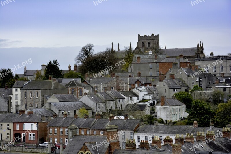 Ireland Armagh City Town Buildings