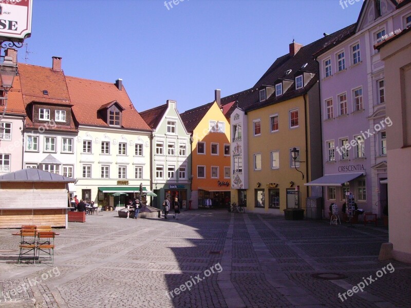 Kaufbeuren Allgäu Bavaria Downtown Architecture