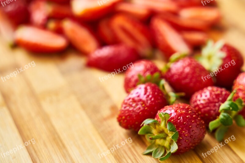 Strawberry Fruit Red Passion Macro