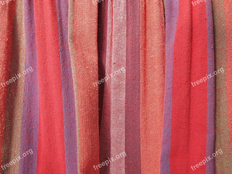 Fabric Fold Tissue Curtain Fabric Canvas