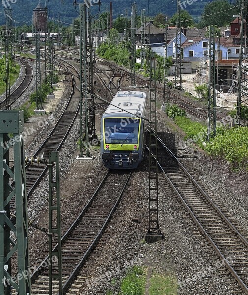 Gleise Rails Railcar Railway Railway Station