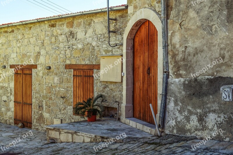 Old House Street Architecture Exterior Stone Built