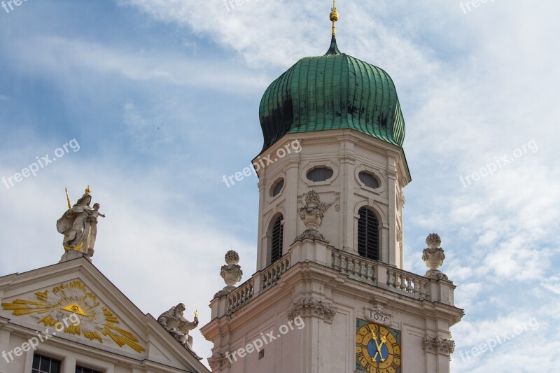 Passau Dom Passauer Stephansdom Historic Old Town Bavaria