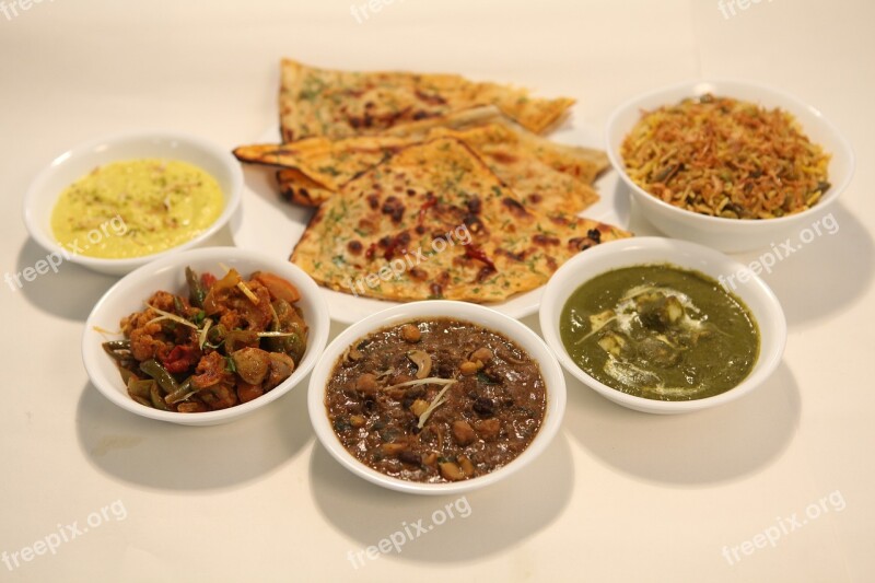 Indian Food Thali Vegetarian Food Food Indian