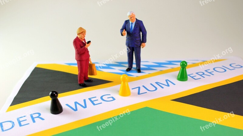 Jamaica Coalition Miniature Figures Toys Negotiation