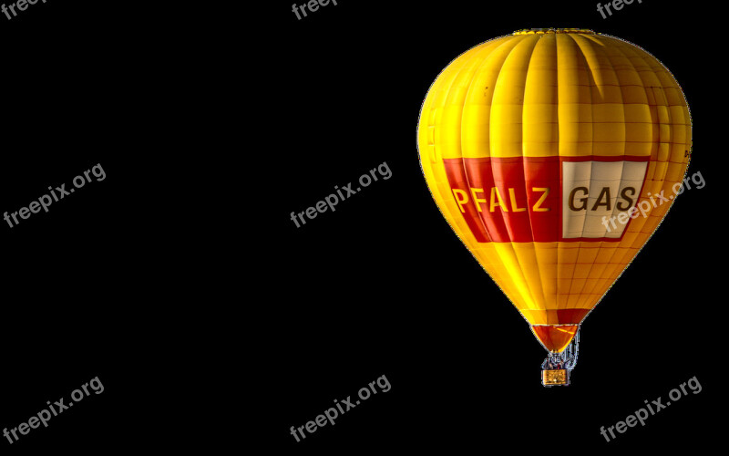 Hot Air Balloon Flight Isolated Balloon Hot Air Balloon Ride