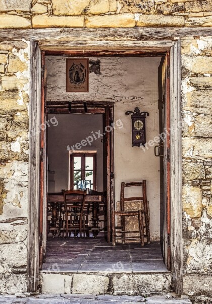 Gate Door Entrance House Architecture