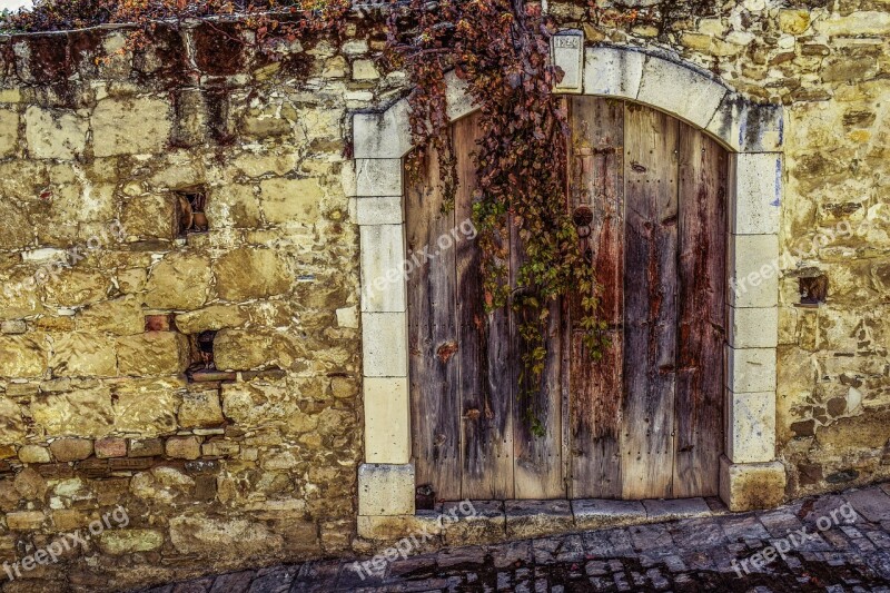 Gate Door Entrance Wall House