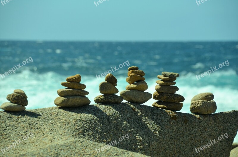 Sardinia Sea Capo Testa Stones New Age