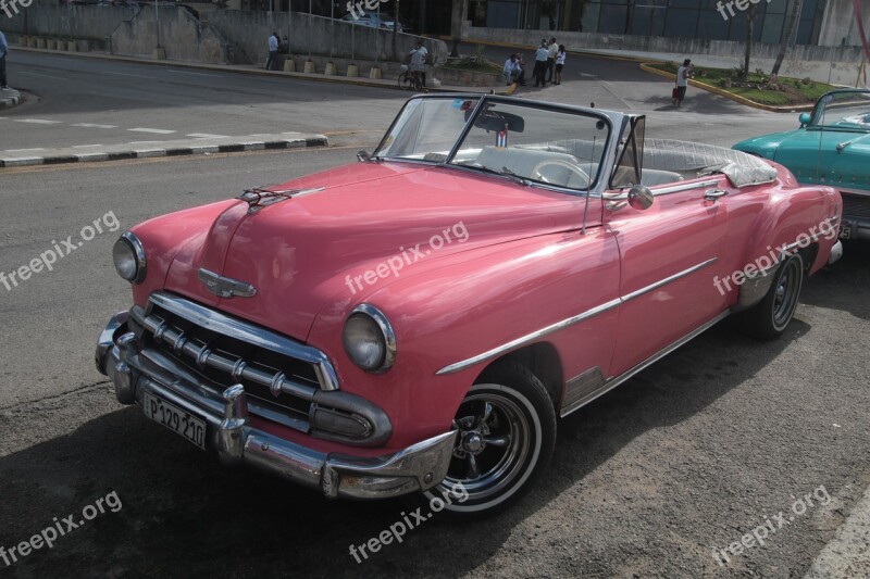 Cuba Car Chevrolet Havana Classic