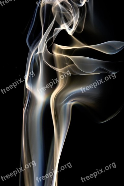 Experimental Smoke Art Effect Light