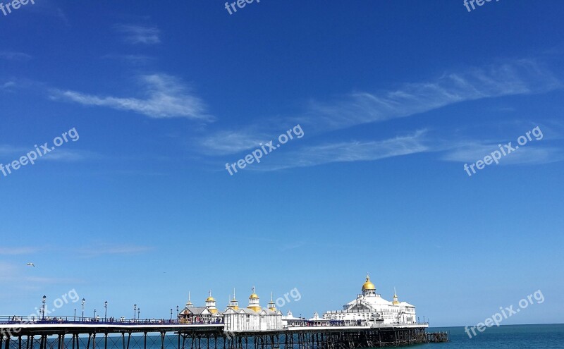 Eastbourne Summer Beach Landscape Coast