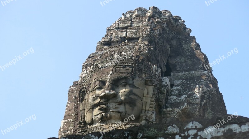 Cambodia Temple Banyon Siem Reap Angkor