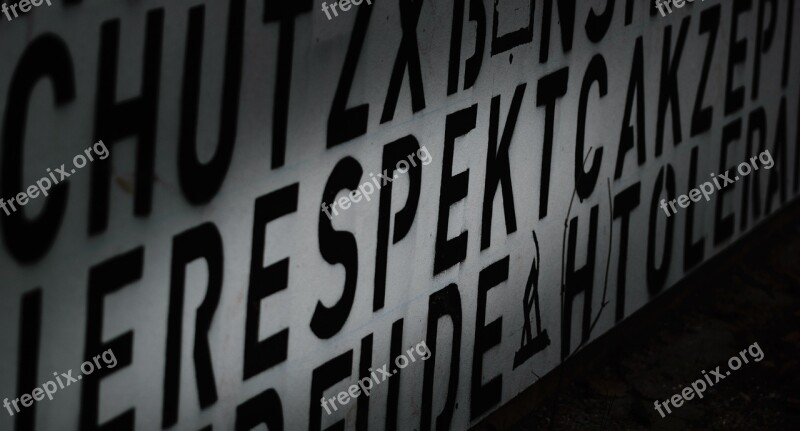 Respect Font Test Free Photos