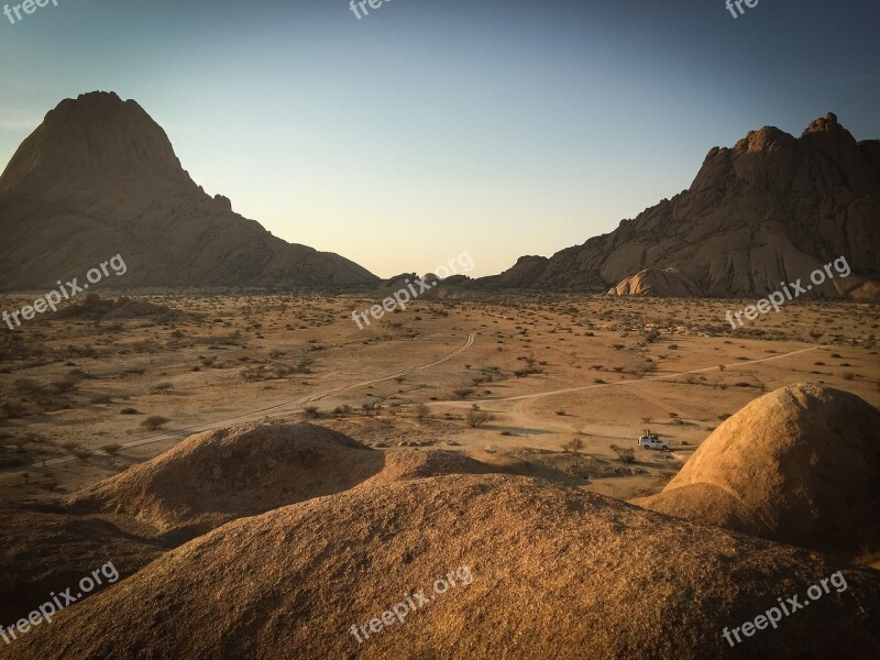 Namibia Wildlife Africa Landscape Safari