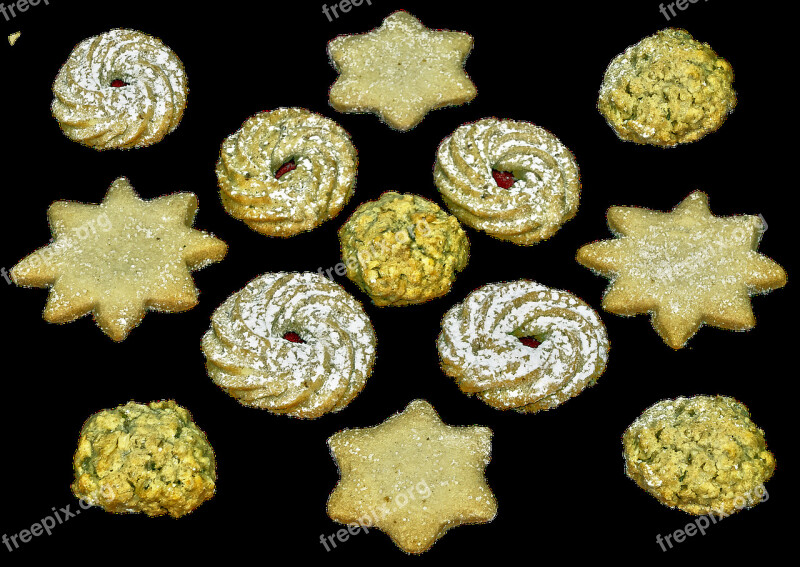 Christmas Biscuits Cookie Cookies Butter Cookies Butter Biscuits