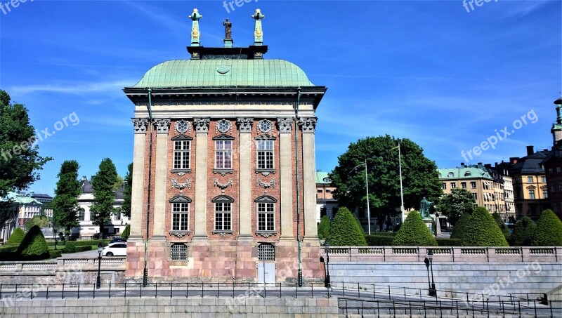 Stockholm Building Architecture The House Of Nobility Facade