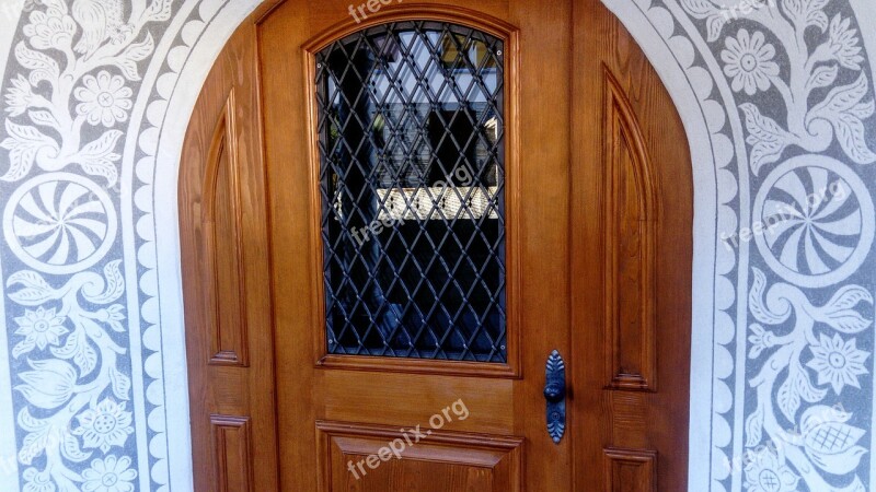 Entrance The Door Decorative Wooden Trellis