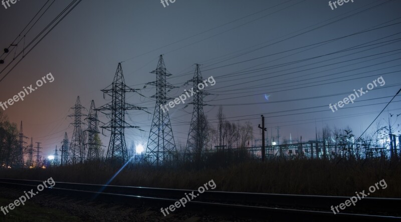 Electric Power Wire Lap Power Line Transmission Towers