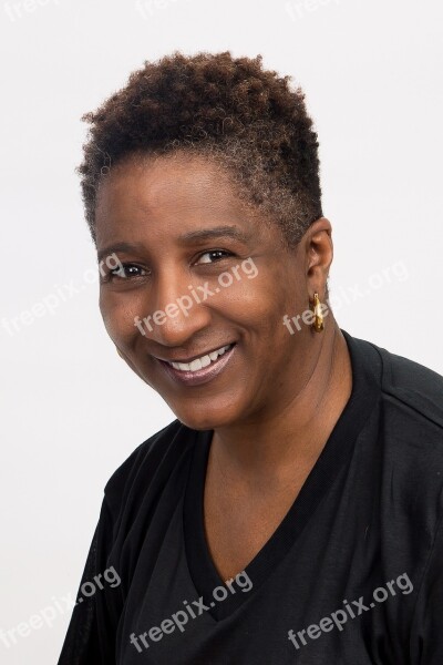 African American Woman Black Mature