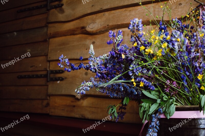 Nature Beautiful Boho Bouquet Brown