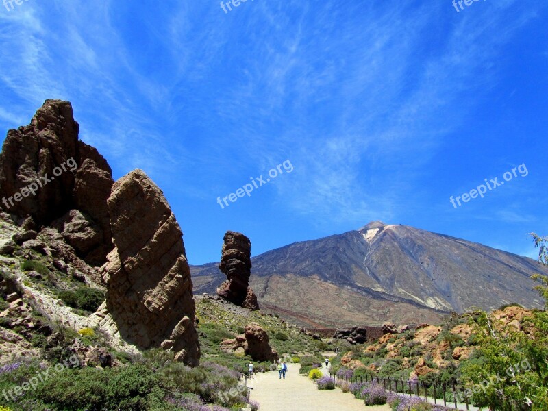 Teide Tenerife Teide National Park Volcano Nature