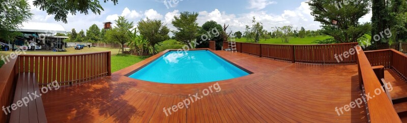 The Swimming Pool Sa Bathtub Relaxing Holiday Relax