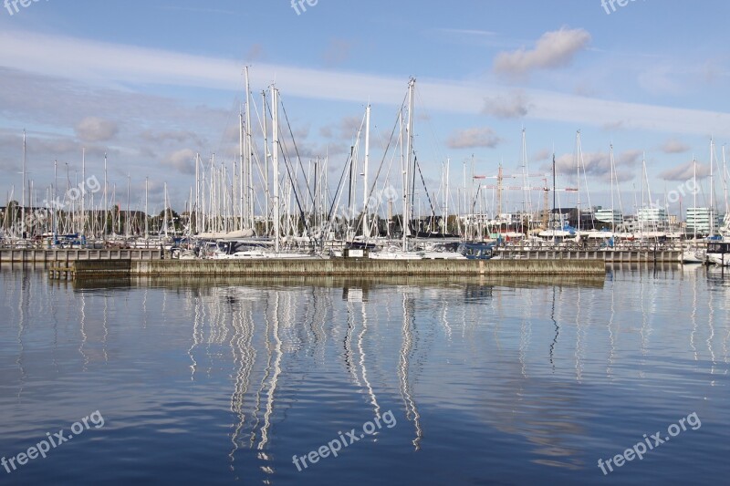 Sailing Ships Master Port Sea Reflections