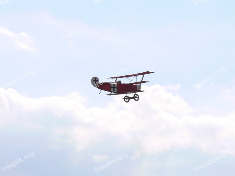 Fokker Dr-i World War I Richthofen Free Photos