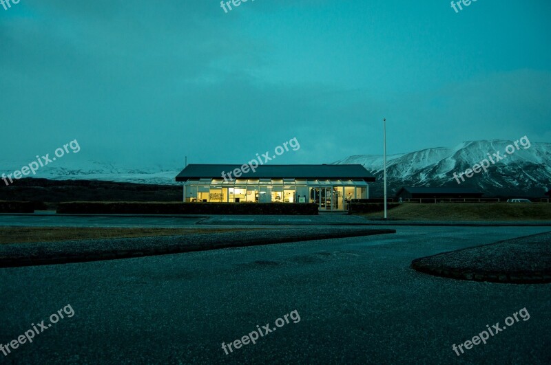 Iceland Cold Nature North Coffee-shop