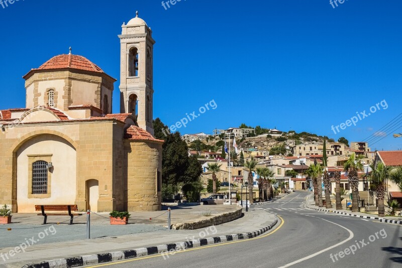 Cyprus Psematismenos Village Church Architecture