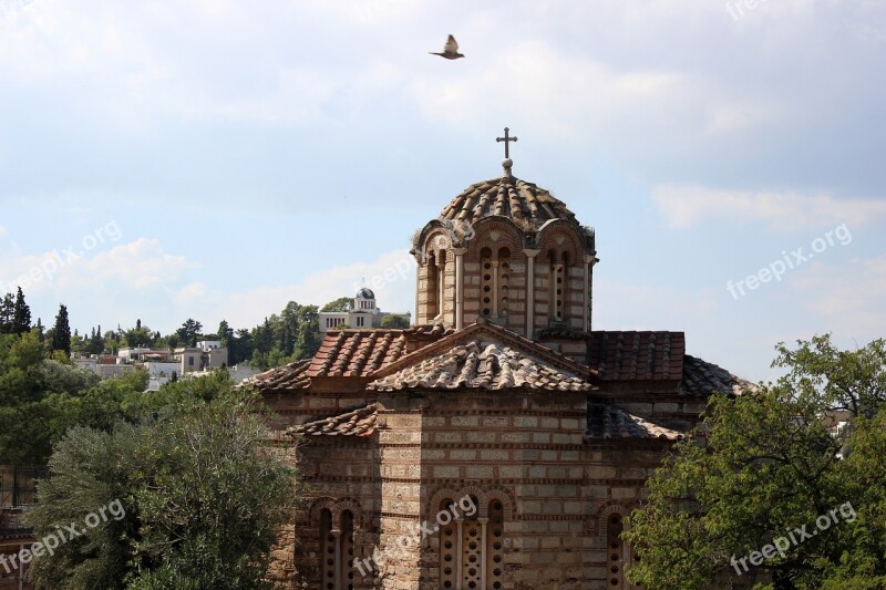 Church Byzantine Temple Dome Art