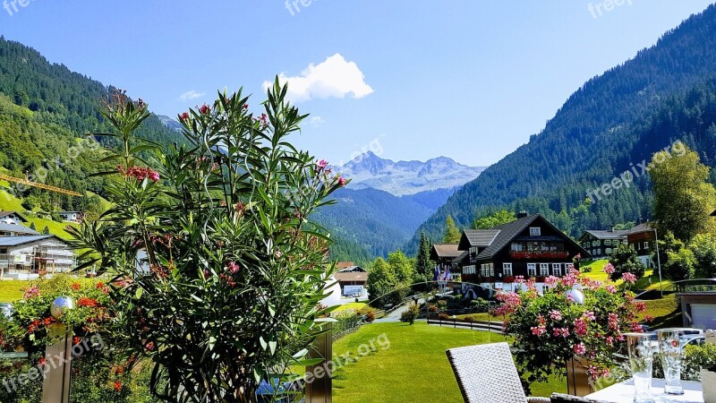 Vorarlberg Silbertal Mountains Free Photos