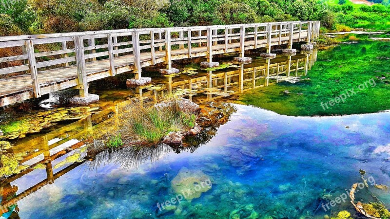 Agua Puente Naturaleza Paisaje Free Photos