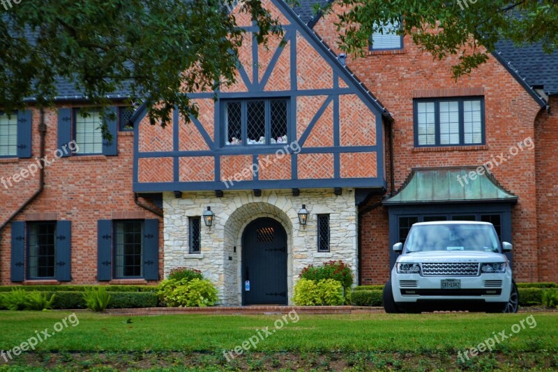 Luxury Home Lighting Windows Mansion Range Rover