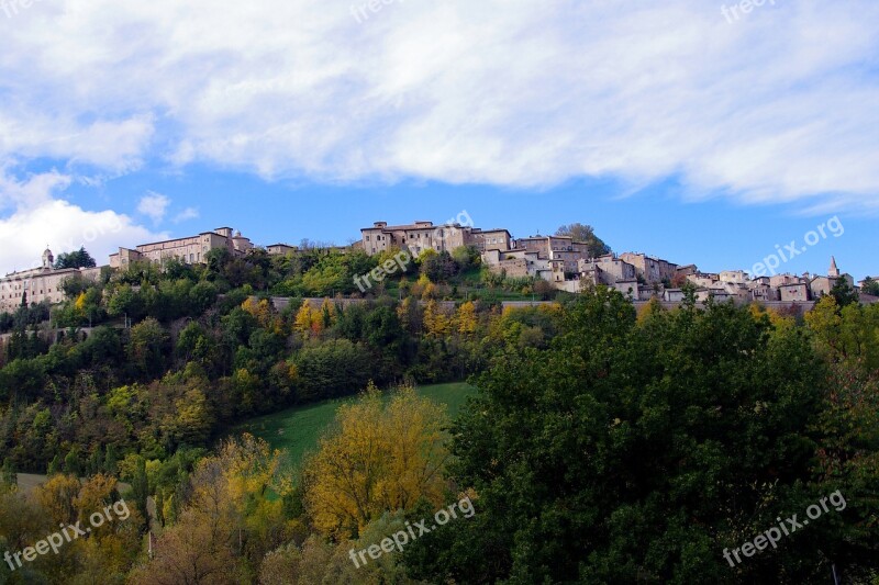 Urbino Landscape Town Brands Architecture